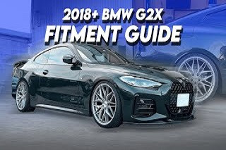 2018+ BMW G2x wheel fitment guide 