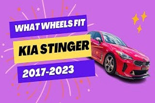 The wheels you need for your Kia Stinger