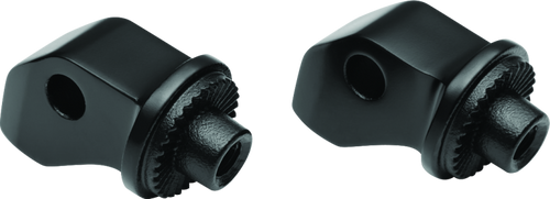 Kuryakyn Splined Front Peg Adapter 15-20 Scout Satin Black - 8893
