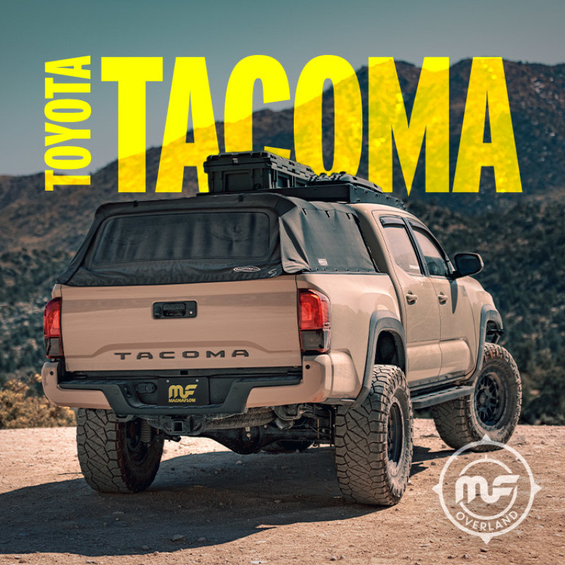 MagnaFlow Overland exhaust exit tip angle on Toyota 4Runner