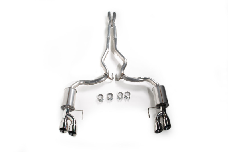 Roush cat-back exhaust kit for 2018-2024 Ford Mustang GT 5.0L V8 Fastback