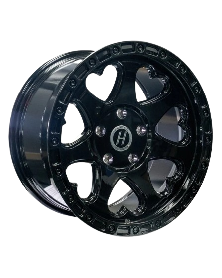 HERITAGE WHEEL KOKORO-OR 5x127 20x9 +18 BLACK - Threepieceus