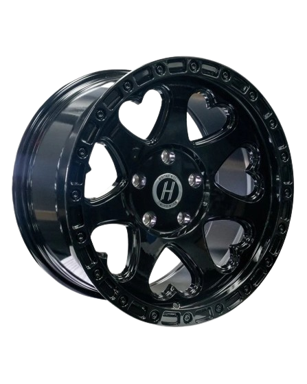 HERITAGE WHEEL KOKORO-OR 6x139.7 20x9 +18 BLACK wheel for 1997 Gmc C2500