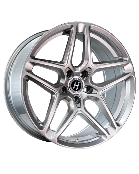 HERITAGE WHEEL EBISU MONOC 5x108 20x9 +25 SILVER wheel for 2018 Ford Focus