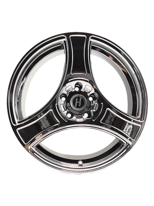 HERITAGE WHEEL BUSHIDO MONOC 5x105 18x8.5 +35 CHROME wheel for 2019 Buick Encore
