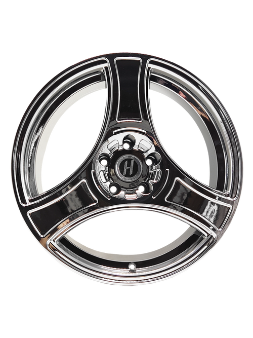 HERITAGE WHEEL BUSHIDO MONOC 5x105 18x9.5 +38 CHROME