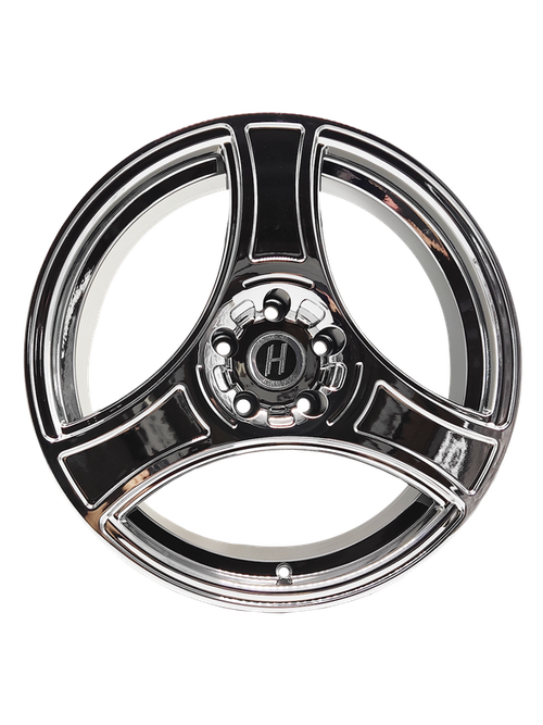 HERITAGE WHEEL BUSHIDO MONOC 5x115 18x9.5 +12 CHROME