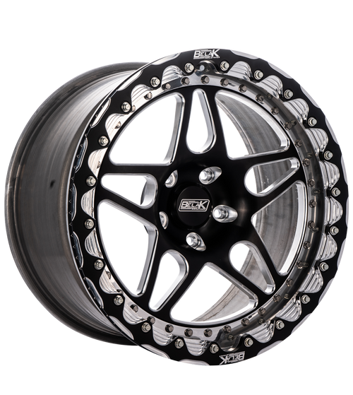 Belak Industries Series 3 - Shallow Billet Single Beadlock Wheel 5x112mm 18x8.5 +26