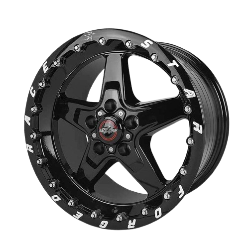 Race Star 92 Drag Star 5x115 17x10 +20 Black Single Beadlock