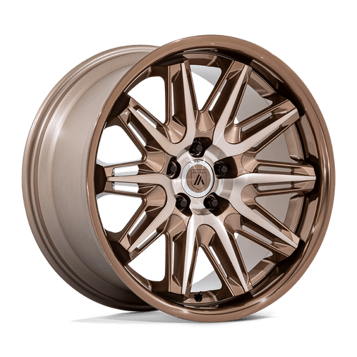 Asanti Black AB047 IMPERATOR 5X114.3 20x9 +35 BRONZE MACHINED W/ BRONZE LIP