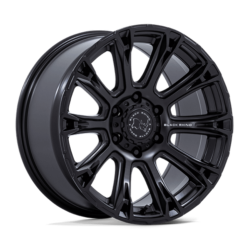 Black Rhino Hard Alloys BR020 DIAMONDBACK 6X139.7 17x8.5 +25 MATTE BLACK