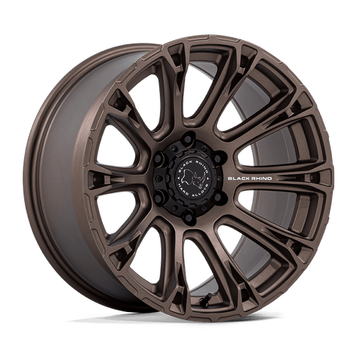 Black Rhino Hard Alloys BR020 DIAMONDBACK 6X114.3 17x9 +12 BURNT BRONZE