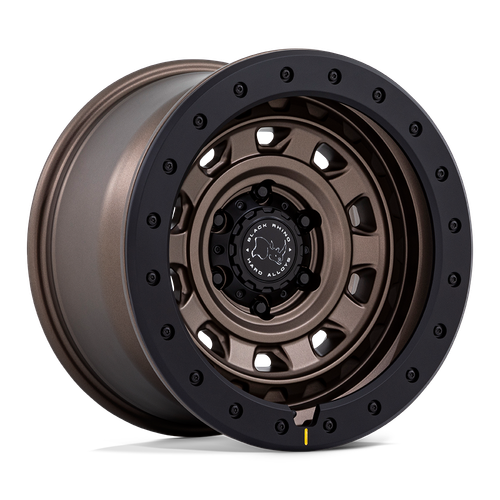 Black Rhino Hard Alloys BR023 XPLORER 6X114.3 17x9 +12 BURNT BRONZE W/ MATTE BLACK LIP