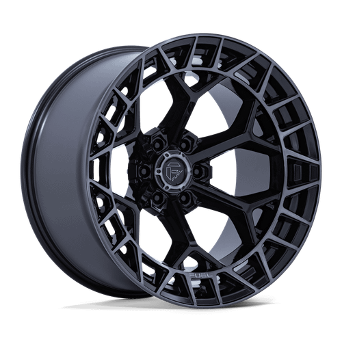 Fuel 1PC FC873 CHARGER 5X127 17x9 +1 GLOSS BLACK BRUSHED FACE DARK TINT
