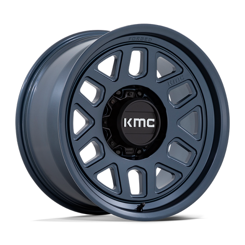 KMC KM451 MESA FORGED MONOBLOCK 8X170 18x9 +18 METALLIC BLUE