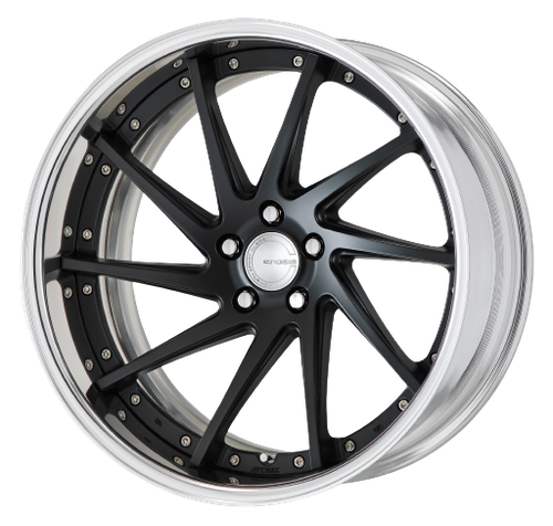 Work Gnosis Cvs 5x114.3 19x12.5+45 W Disk Matte Black