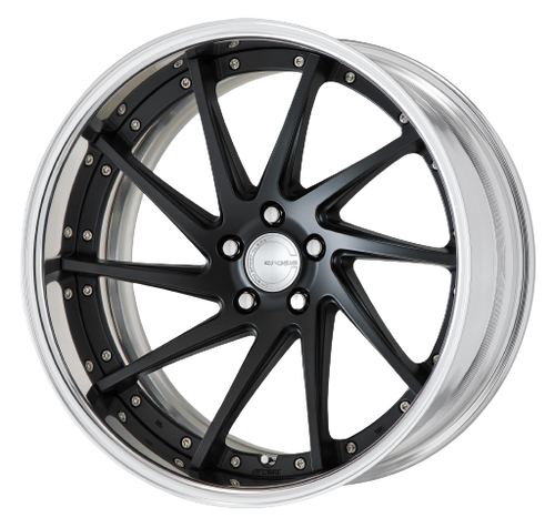 Work Gnosis Cvs 5x115 22x12.5+30 R Disk Matte Black