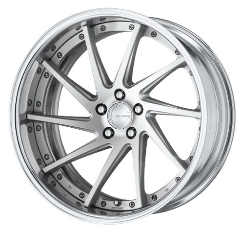 Work Gnosis Cvs 5x115 21x9.5+22 A Disk Matte Silver