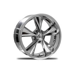 Boyd Coddington BC1GM Junkyard Dog 5x114.3 18x8 -12 Gunmetal and Machined Lip