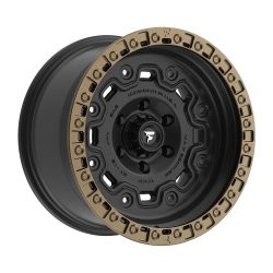 Fittipaldi Offroad FT100BZ 5x127 20x9 +0 Satin Black with Bronze Ring