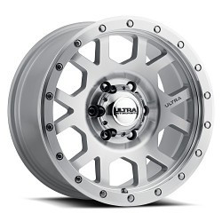Ultra 113M 8x165.1 20x10 -19 MACHINED SILVER