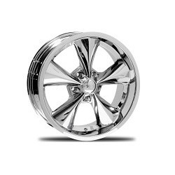 Boyd Coddington BC1C Junkyard Dog 5x120.65 15x6 -6 Chrome Plated
