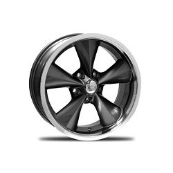 Boyd Coddington BC2MB Speedster 5x120.65 18x7 +0 Gloss Black and Machined