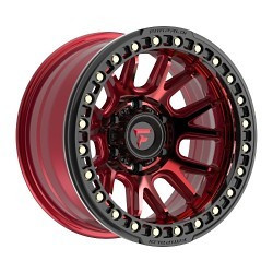 Fittipaldi Offroad FB151R 5x127 17x9 -38 Metallic Red With Red Tint