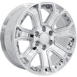 OEP 166C 6x139.7 22x9 +24 Chrome