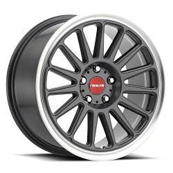Raceline 315G Grip 4x114.3 17x8 40 Gunmetal and Machined