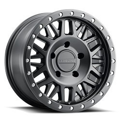 Raceline 951B Ryno 5x127 17x9 -12 Satin Black