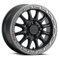 Raceline A14BG Alpha 5x114.3 15x10 25 Black and Gunmetal Ring