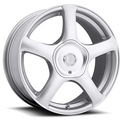 Ultra 402S Alpine 5X112/5X120 18x8 +45 Silver w/ Clear Coat