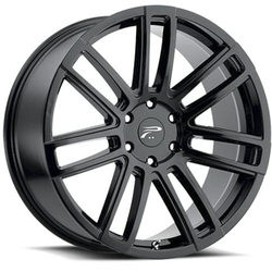 Platinum 441BK Ghost 6x139.7 20x9 +25 Gloss Black with Clear-Coat
