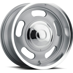 Cragar 380S 5x114.3/5x120.65 17x9 +0 Silver w/Mirror Machined Lip