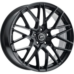 Platinum 459BK Retribution 5X100 17x8 +35 Gloss Black with Clear-Coat