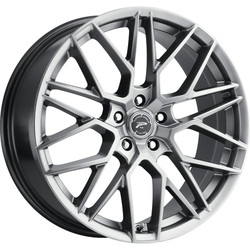 Platinum 459G Retribution 5X108 17x8 +40 Bright Graphite w/Clear Coat