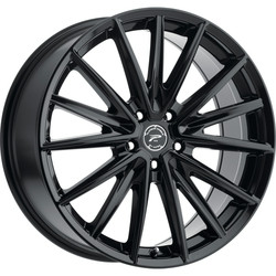 Platinum 461BK Exodus 5X115 18x8 +35 Gloss Black with Clear-Coat