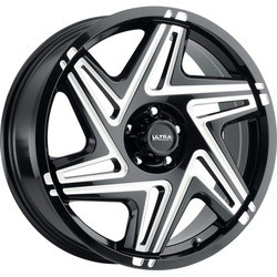 Ultra 263BM Sinister 5X120 20x8 +35 Gloss Black w/Milled Accents