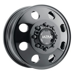 Ultra 002FBK Modular Dually Gloss Black wheel
