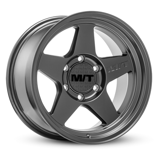 Mickey Thompson Open 5 Black 5x127 17x9 -12 Satin Black