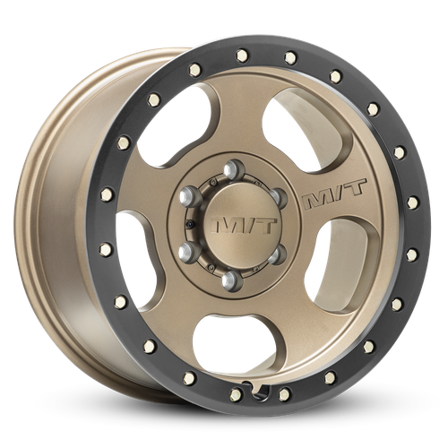 Mickey Thompson Canyon Pro Bronze 5x127 18x9 -12 Satin Bronze. Black Lip