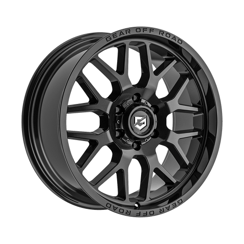 Gear Off Road 763B Trailer 6x139.7 16x6 +0 Gloss Black