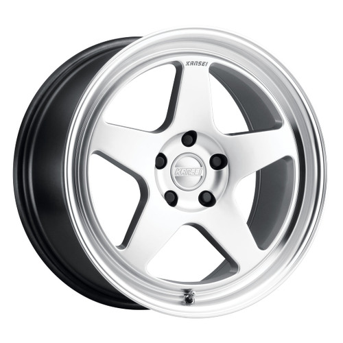 Kansei K12H KNP 5X108 18x8.5 35 Hyper Silver