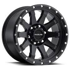 Raceline 934B Clutch 5x127 17x8.5 +0 Matte Black