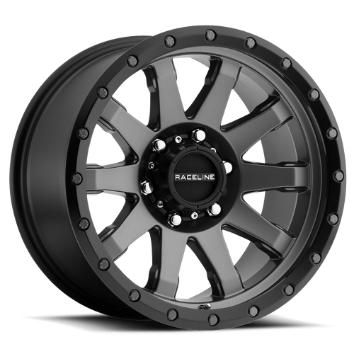 Raceline 934G Clutch 5X150 20x9 +18 Gun Metal