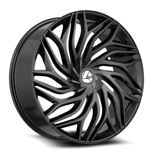 Azara AZA-537 5x112/5x114.3 20x8.5 +35 Gloss Black