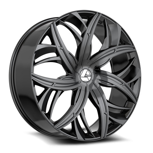 Azara AZA-541 5x112/5x114.3 20x8.5 +35 Gloss Black
