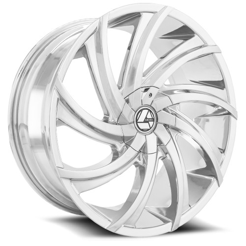 Azara AZA-503 6x135/6x139.7 26x9.5 +25 Nano Chrome