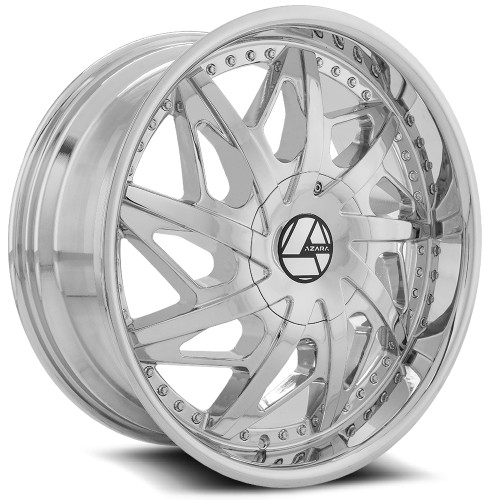 Azara AZA-510 6x135/6x139.7 22x9.5 +25 Nano Chrome